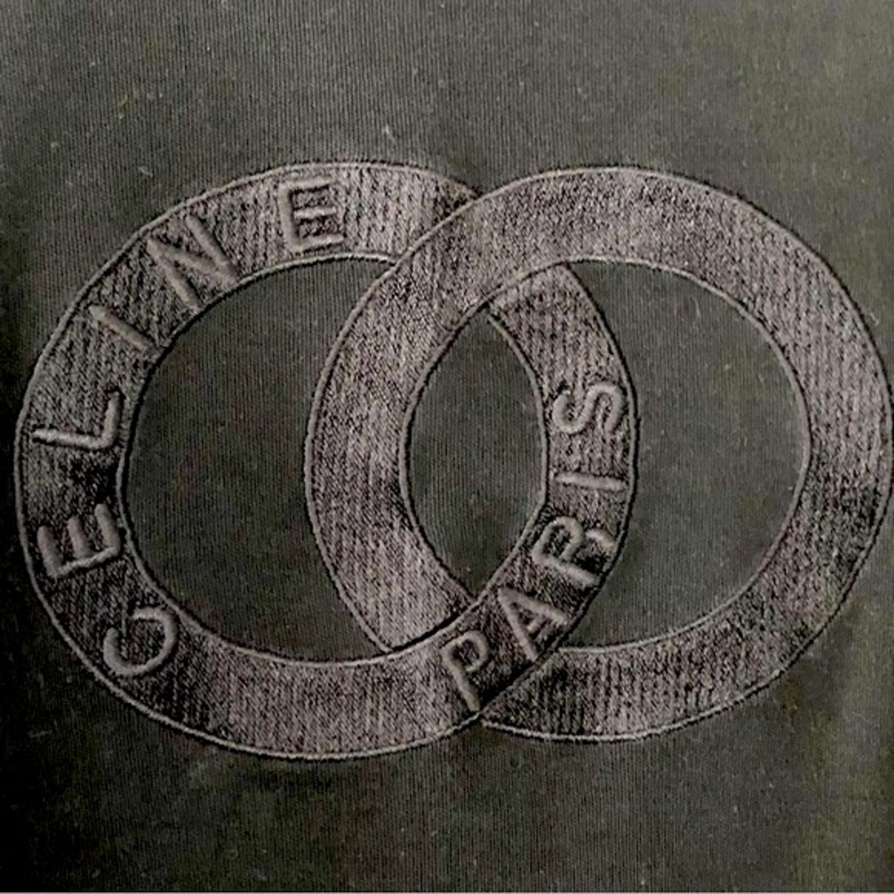 CELINE Double Circle Vintage 90’s Top - Picture 6 of 7
